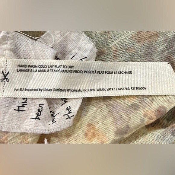 Free People one Eva cotton tunic size small NWOT - Picture 12 of 14